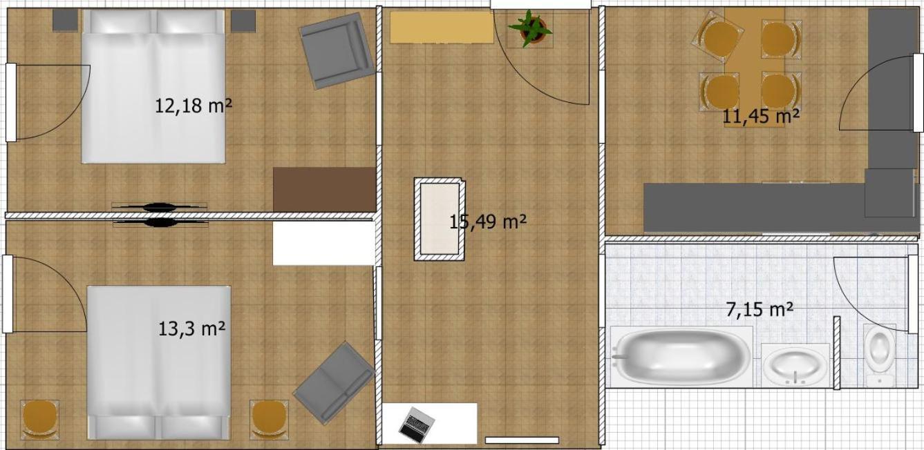 Lackenbauer Apartman Muggenau Kültér fotó